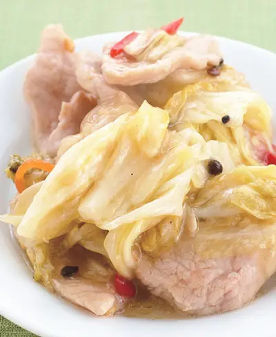 泡菜炒肉片(2)
