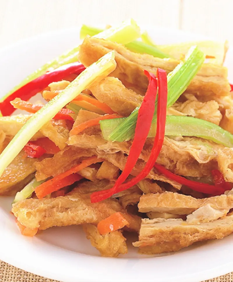 炒豆包