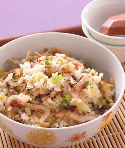 櫻花蝦菜飯