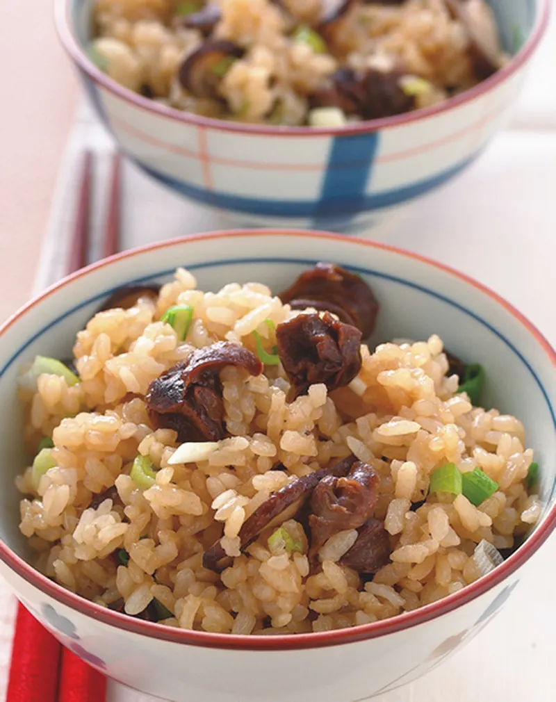 螺肉香菇飯