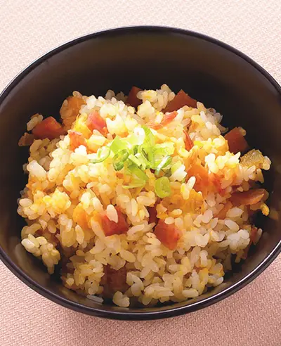 南瓜火腿飯