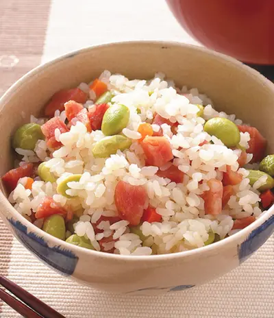 香腸豆仁飯