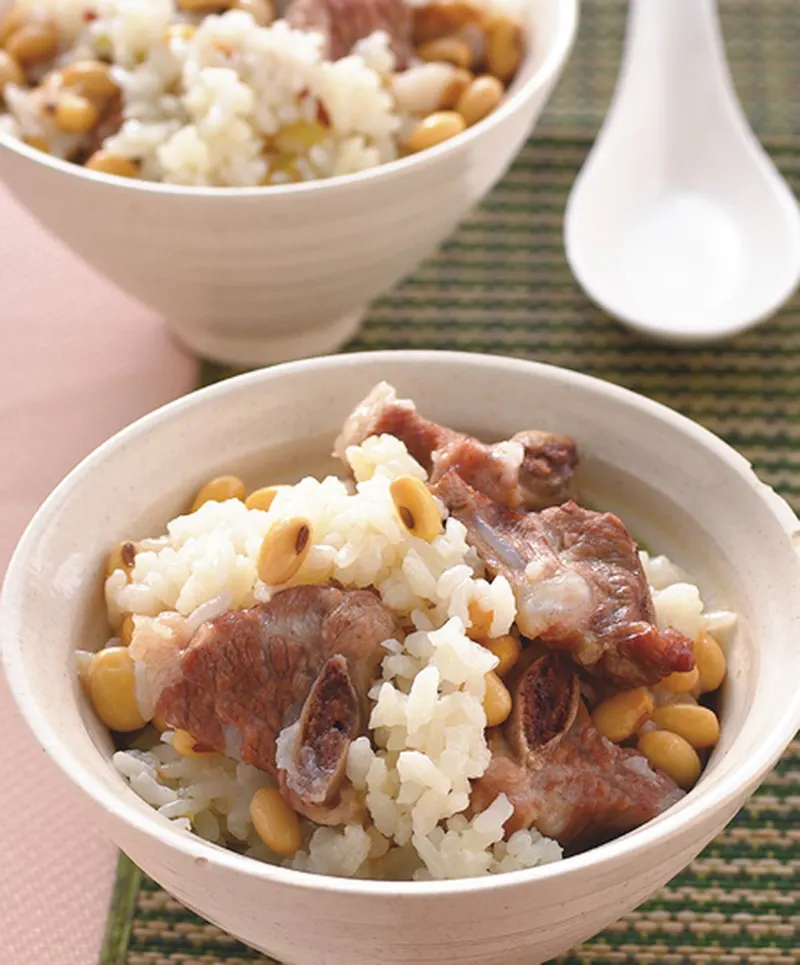黃豆排骨飯