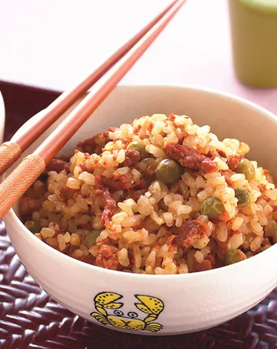 五穀肉醬飯