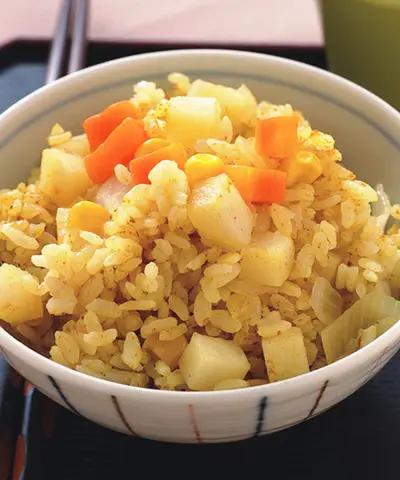 咖哩三色飯