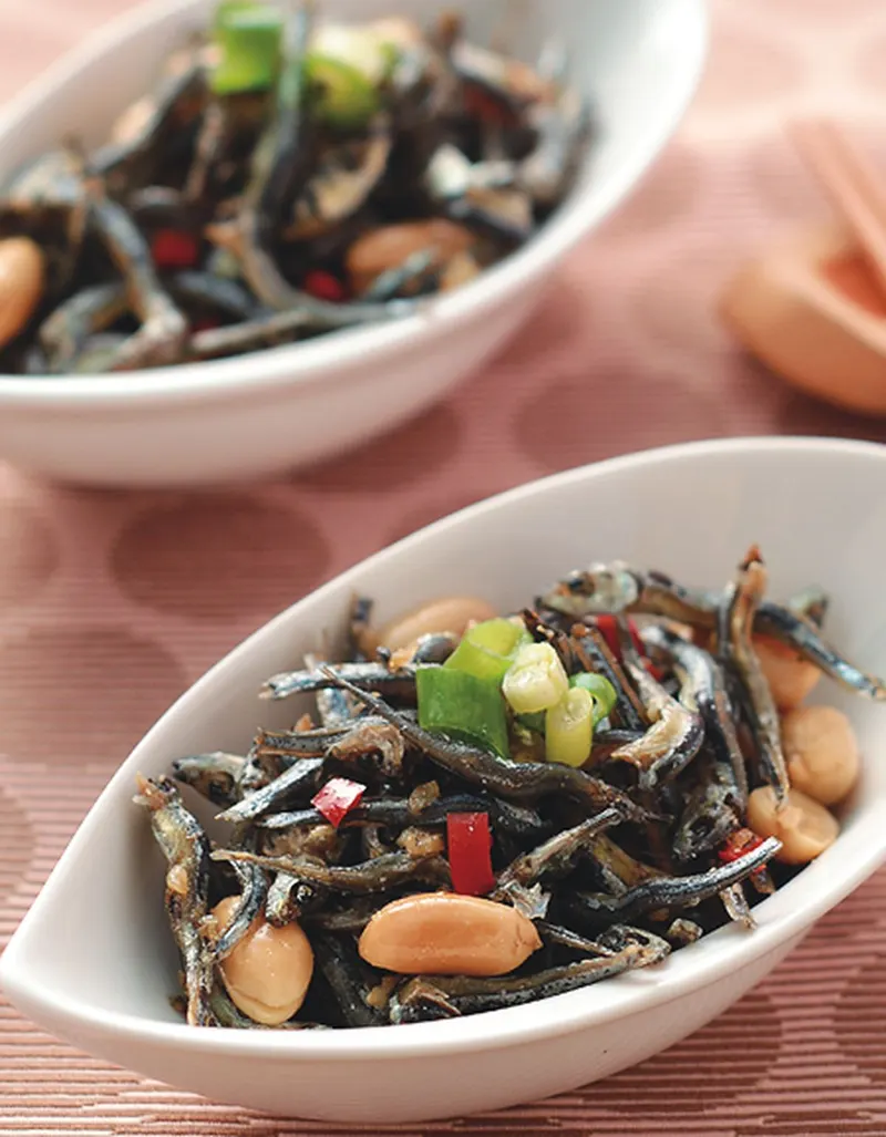 花生丁香魚乾