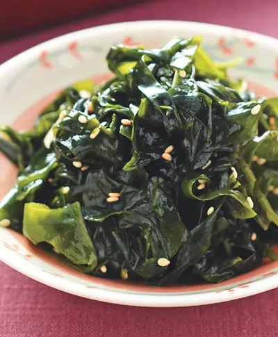 芝麻拌海帶芽