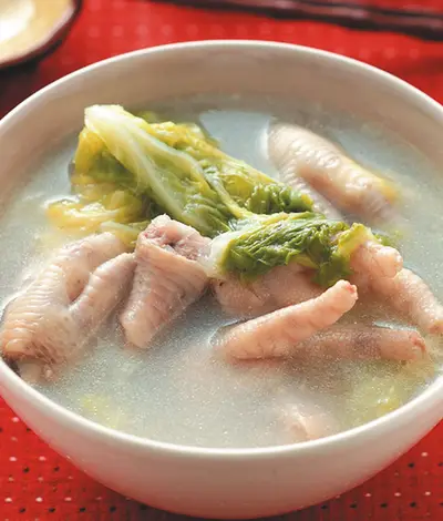 白菜鳳爪湯