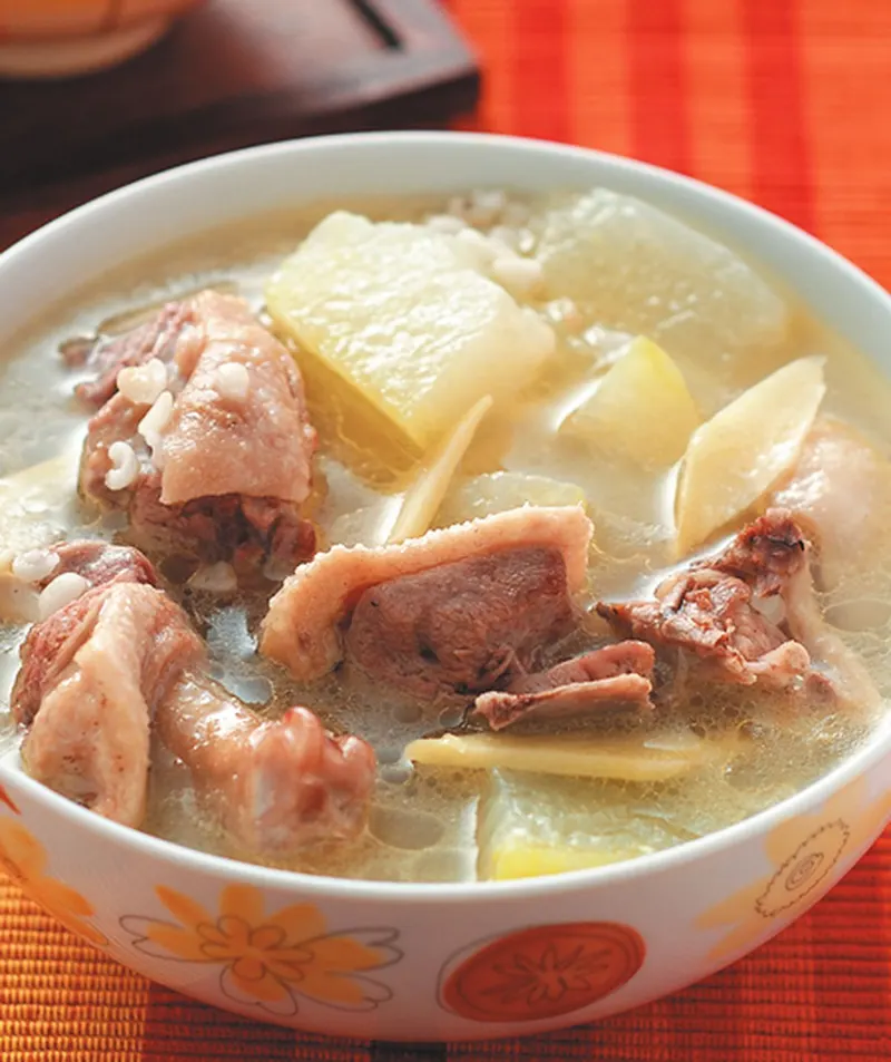 冬瓜薏米燉鴨湯