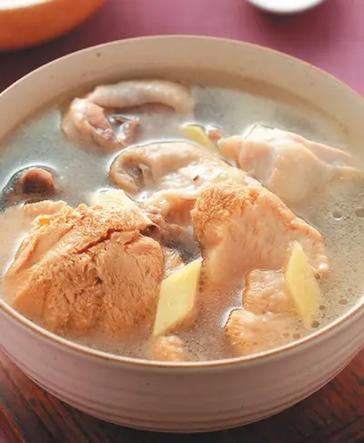 猴頭菇煲雞湯