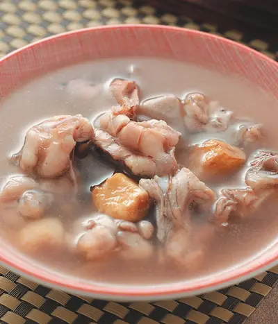 蒜子田雞湯