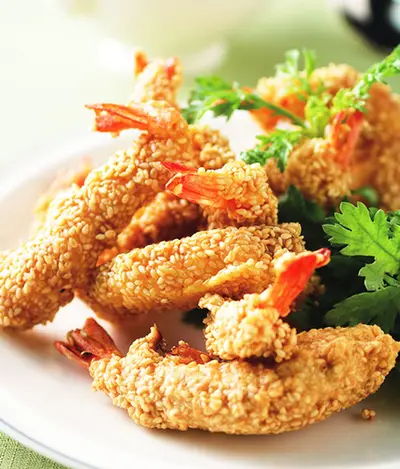 梅汁炸鮮蝦