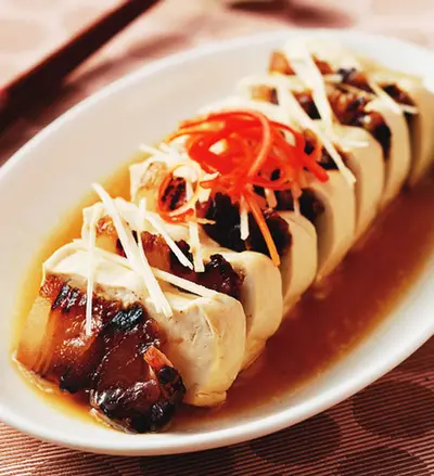 臘肉蒸豆腐