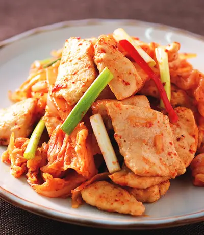 泡菜魚片