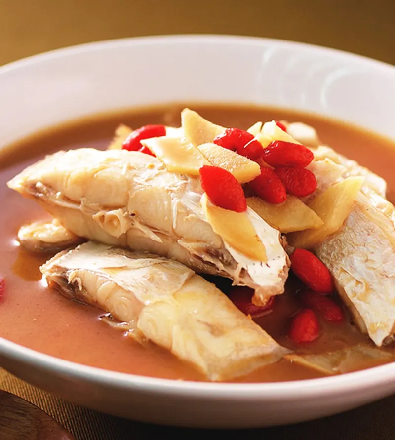 麻油魚片