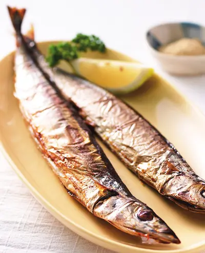 烤秋刀魚(1)