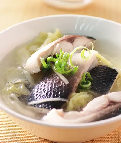 高麗菜酸魚湯