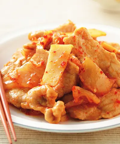 泡菜炒肉片(4)