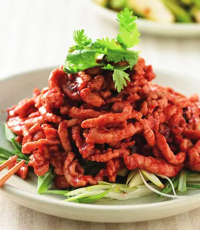 紅糟炒肉絲(1)
