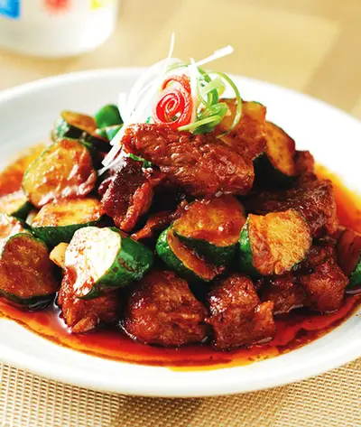 韓式辣醬拌牛肉