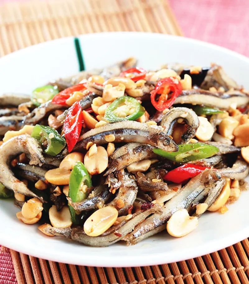 辣炒丁香魚