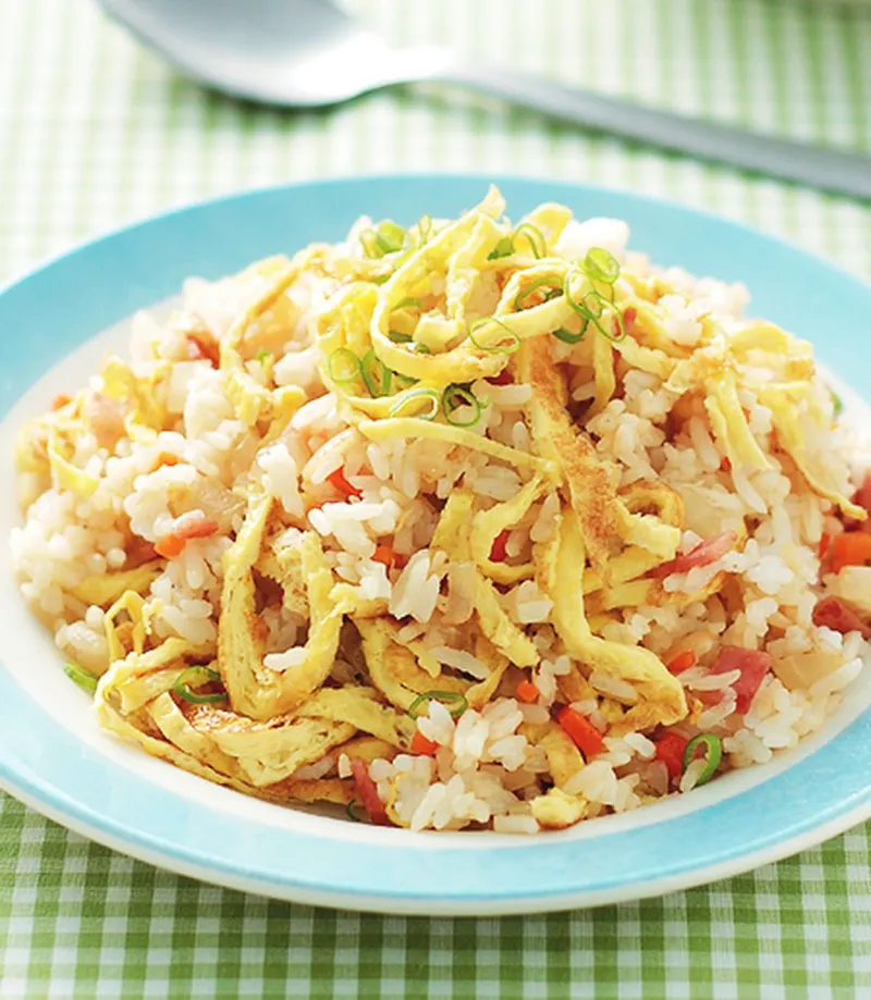 火腿蛋炒飯(1)