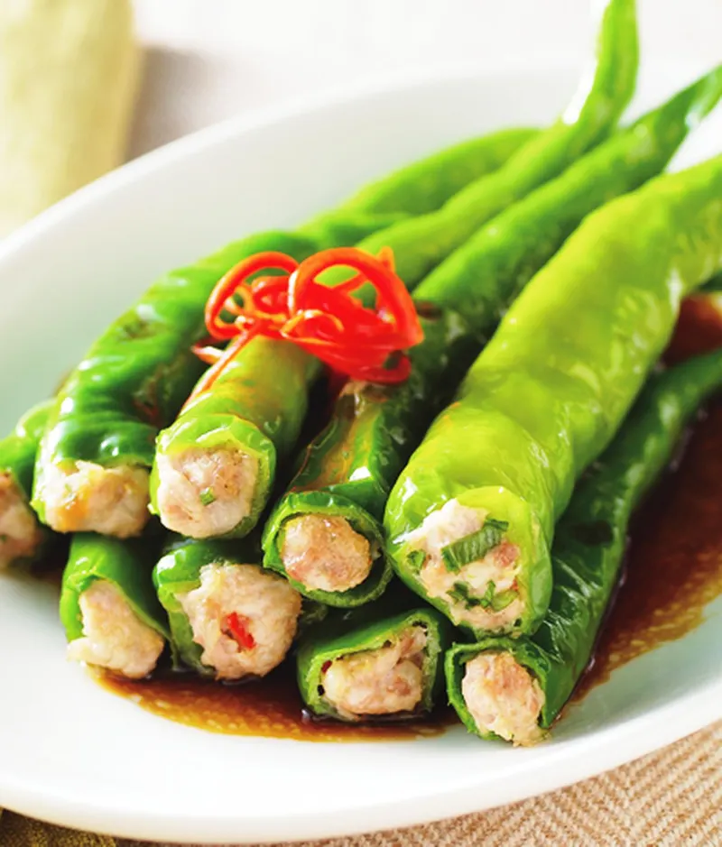 青辣椒鑲肉