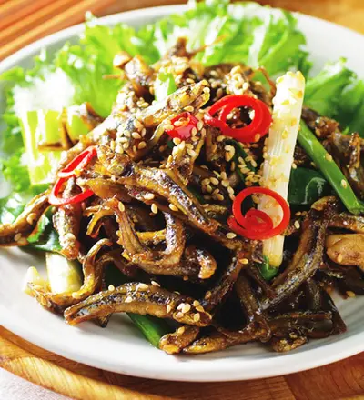 芝麻蜜魚乾