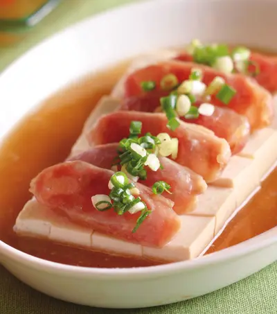 臘腸蒸豆腐