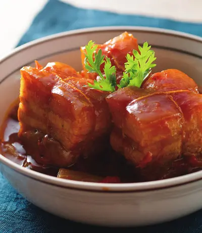 茄汁東坡肉