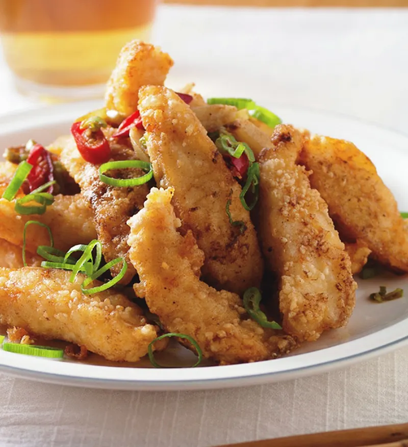 椒麻炒魚柳