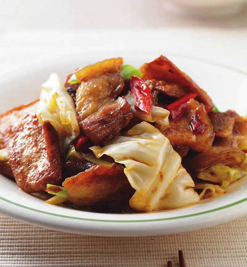 炒回鍋肉片
