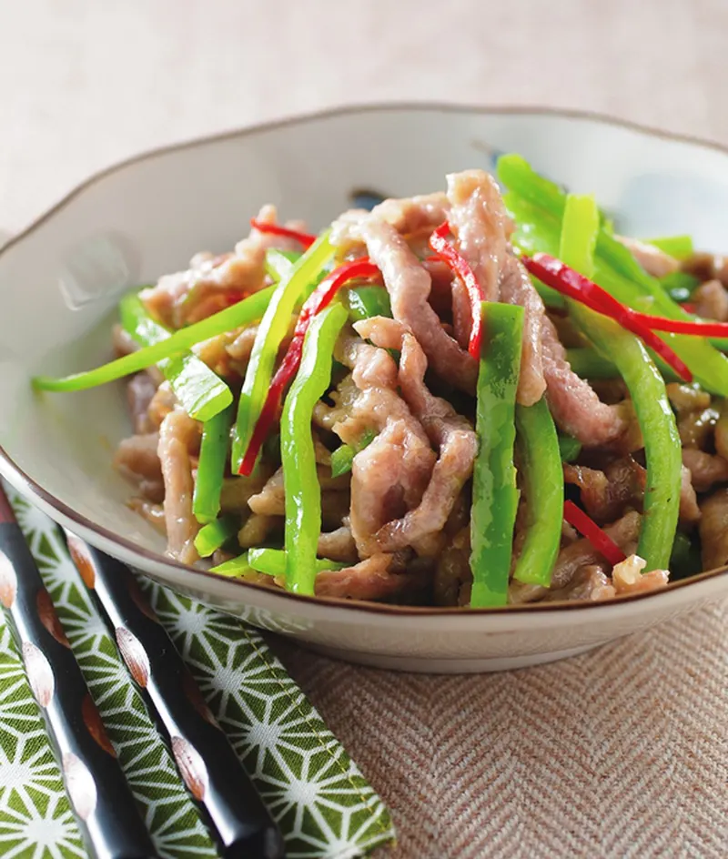 青椒炒肉絲(3)