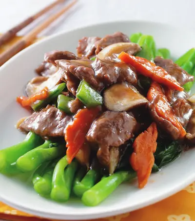 蠔油芥蘭牛肉