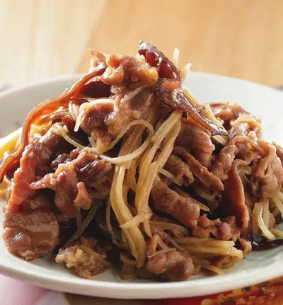 麻油薑絲炒羊肉(1)