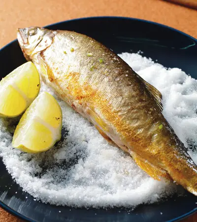 檸檬胡椒烤香魚