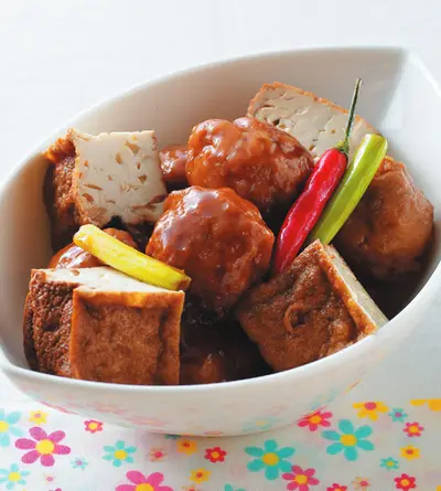 油豆腐什錦滷