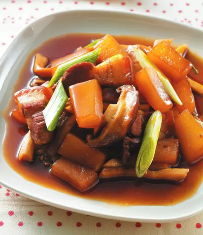 蘿蔔滷野菇