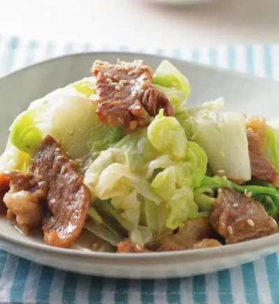 燒肉白菜