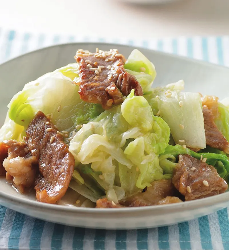 燒肉白菜