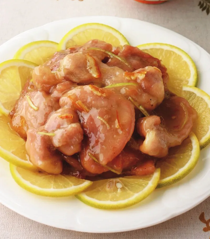橙汁肉片