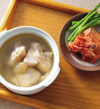 人蔘雞腿盅套餐