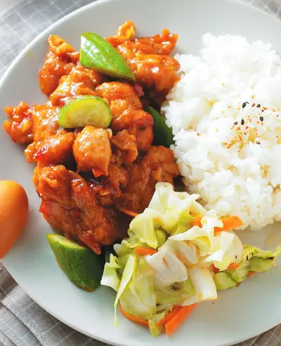 辣炒雞丁飯