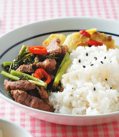 沙茶牛肉飯