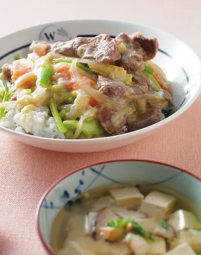 滑蛋牛肉燴飯