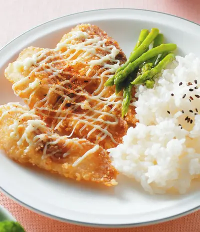 芥末炸魚片飯
