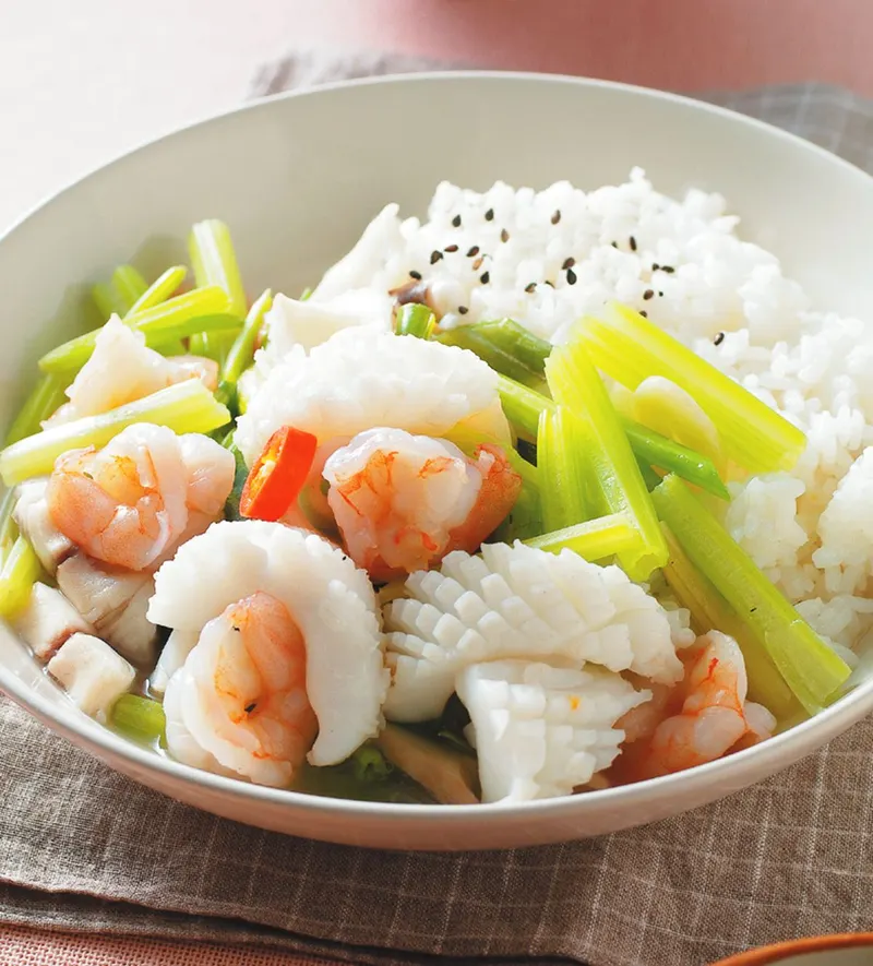 三鮮燴飯(2)
