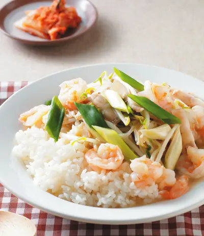 滑蛋蝦仁燴飯(3)