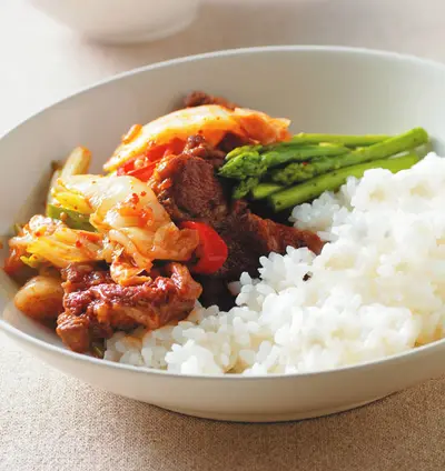 韓式泡菜炒牛肉