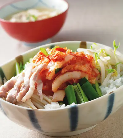 韓式泡菜蓋飯